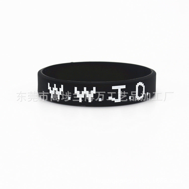 Faith Positive Energy Iverson Silicone Sports Bracelets