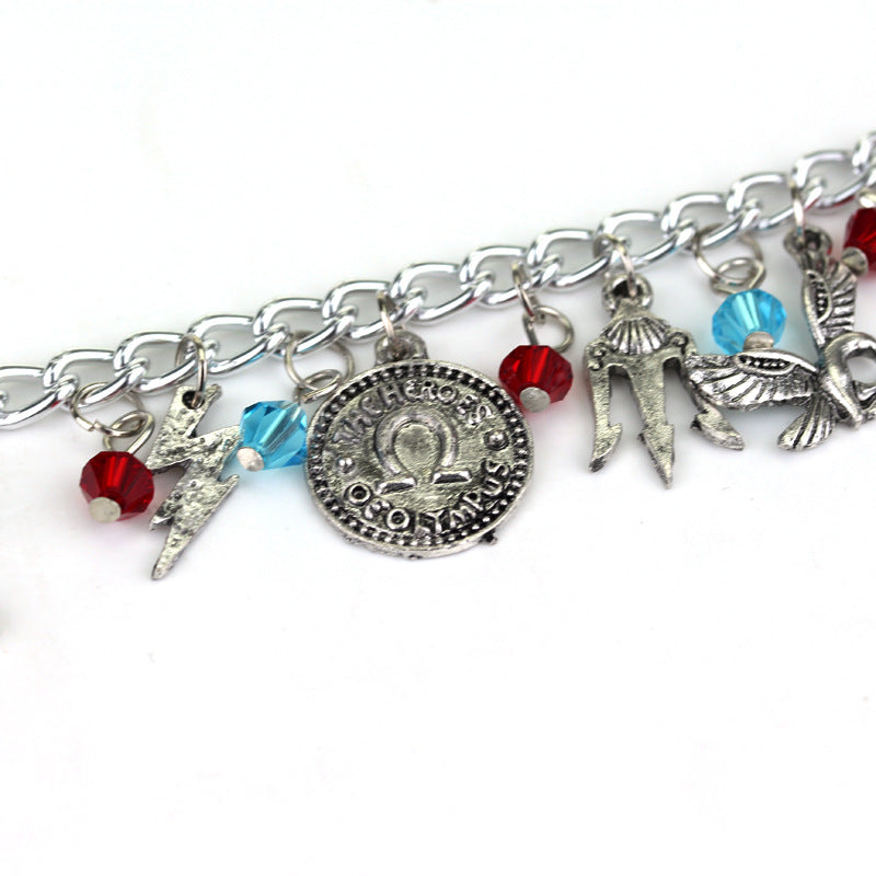 Women's Movie Surrounding Jackson Handmade Horseshoe Alloy Bracelet