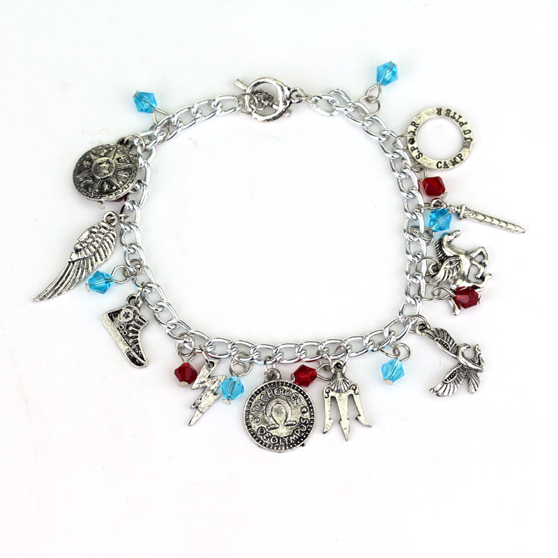 Women's Movie Surrounding Jackson Handmade Horseshoe Alloy Bracelet