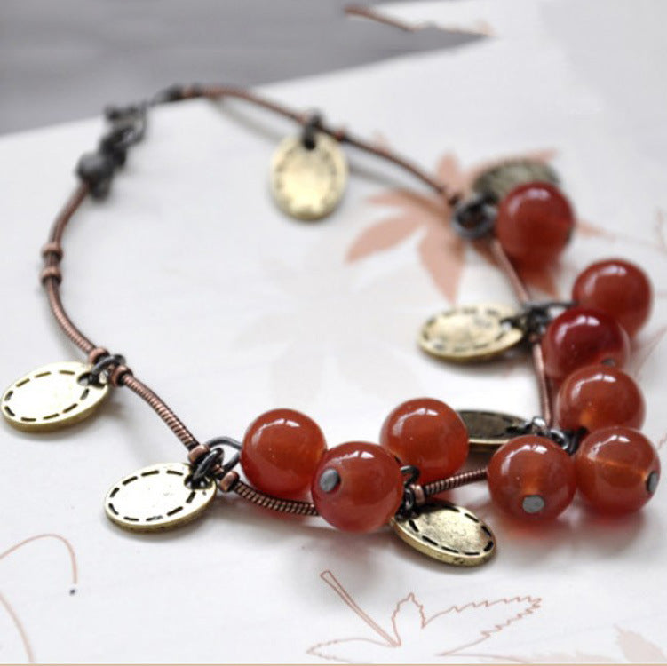 Sweet Small Cherry Beautiful Birthday Gift Bracelets