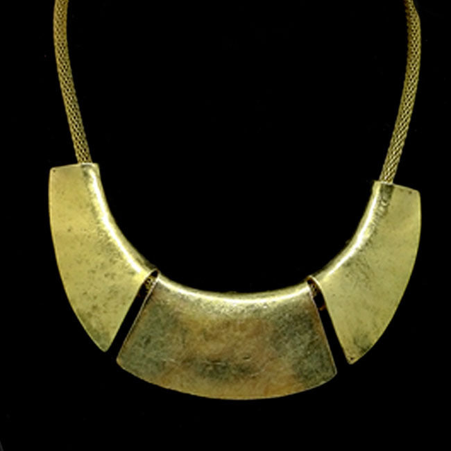 Casual Metal Vintage Exaggerated Clavicle Chain Necklace