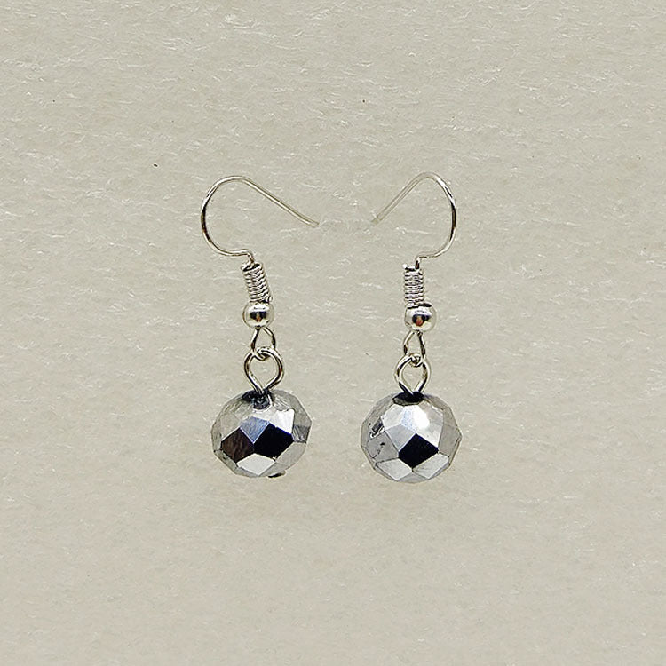 Goods Tassel Simple Artificial Pearl Crystal Earrings