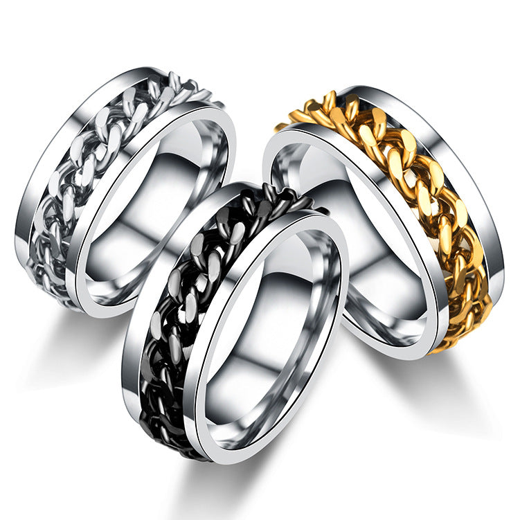 Fashion Hydraulic Opening Inspirational Couple Source Rings