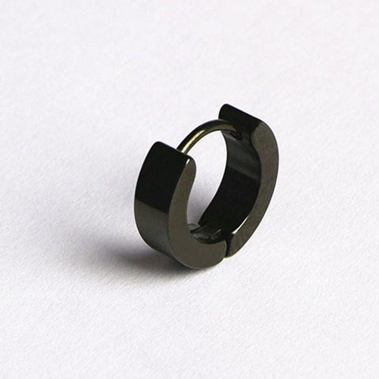 Trendy Titanium Steel Personalized Minority Dignified Ear Buckle