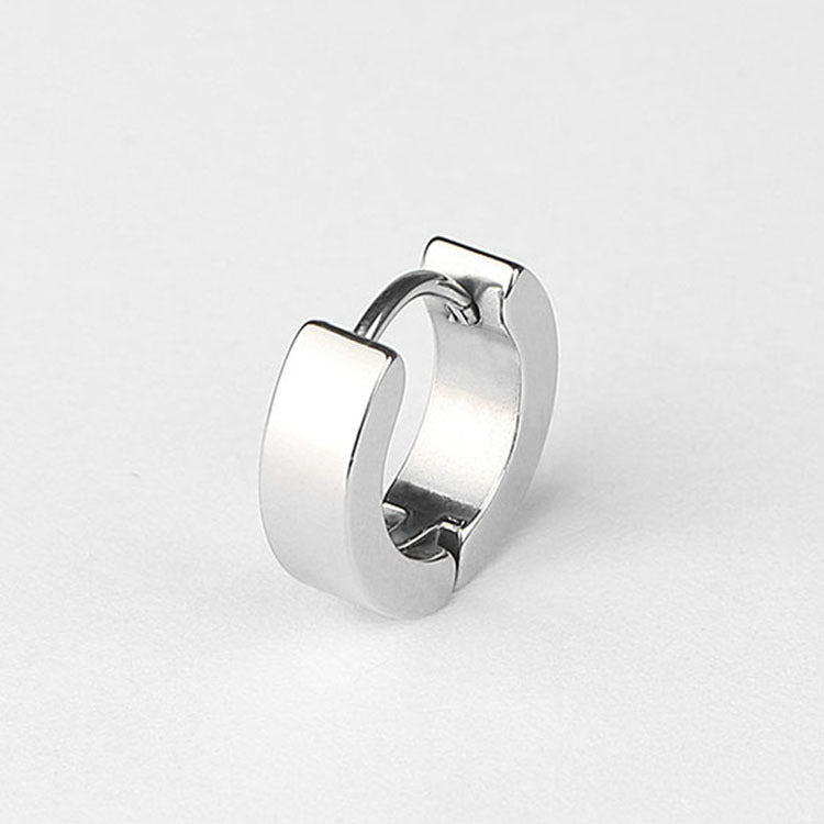 Trendy Titanium Steel Personalized Minority Dignified Ear Buckle