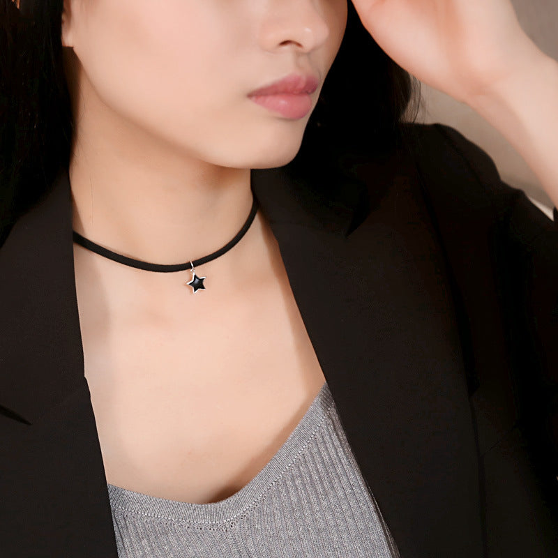 Sier Korean Female Accessories Popular Jewelry Necklaces