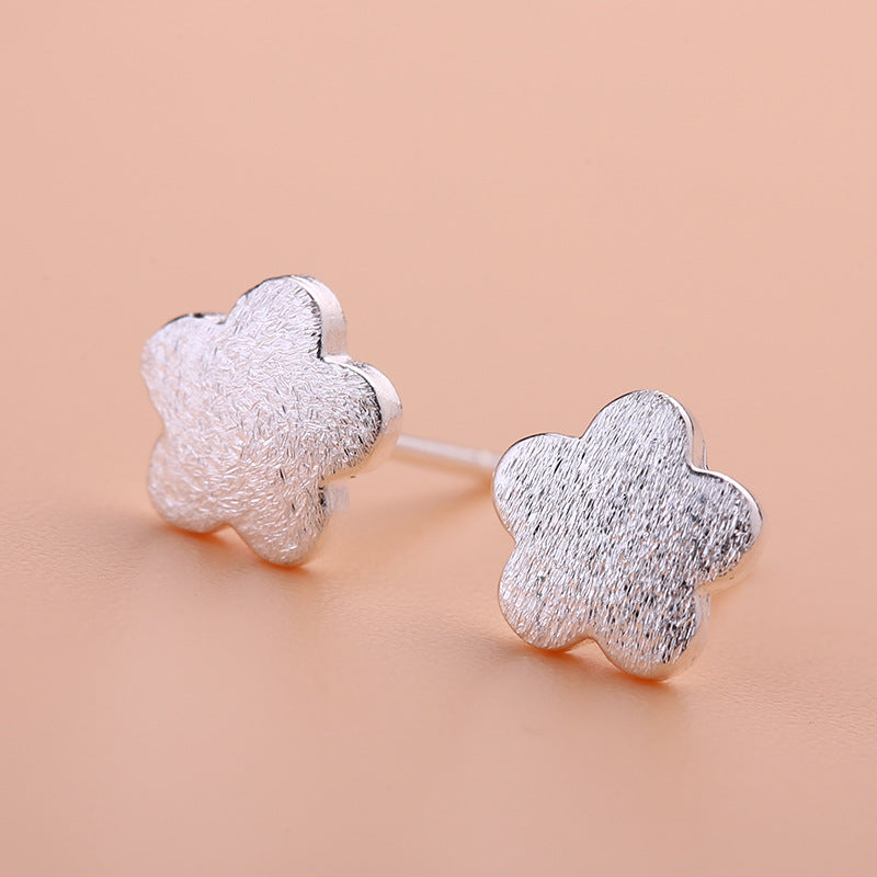 Graceful Petite Statement Cat Korean Style Stud Earrings