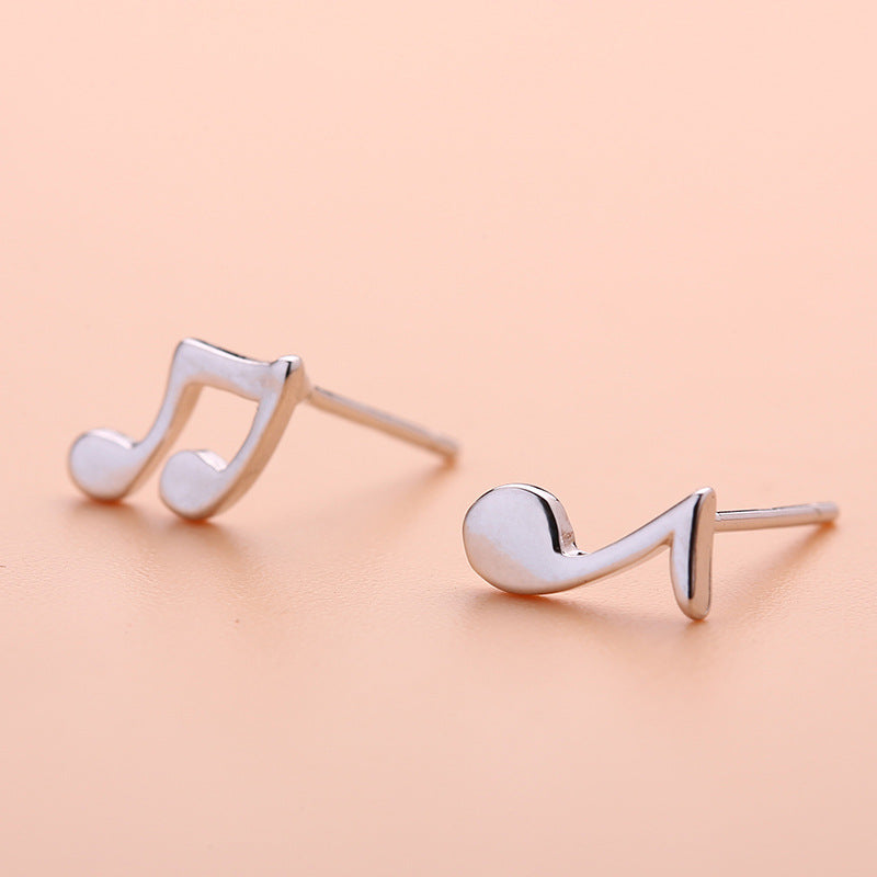 Graceful Petite Statement Cat Korean Style Stud Earrings