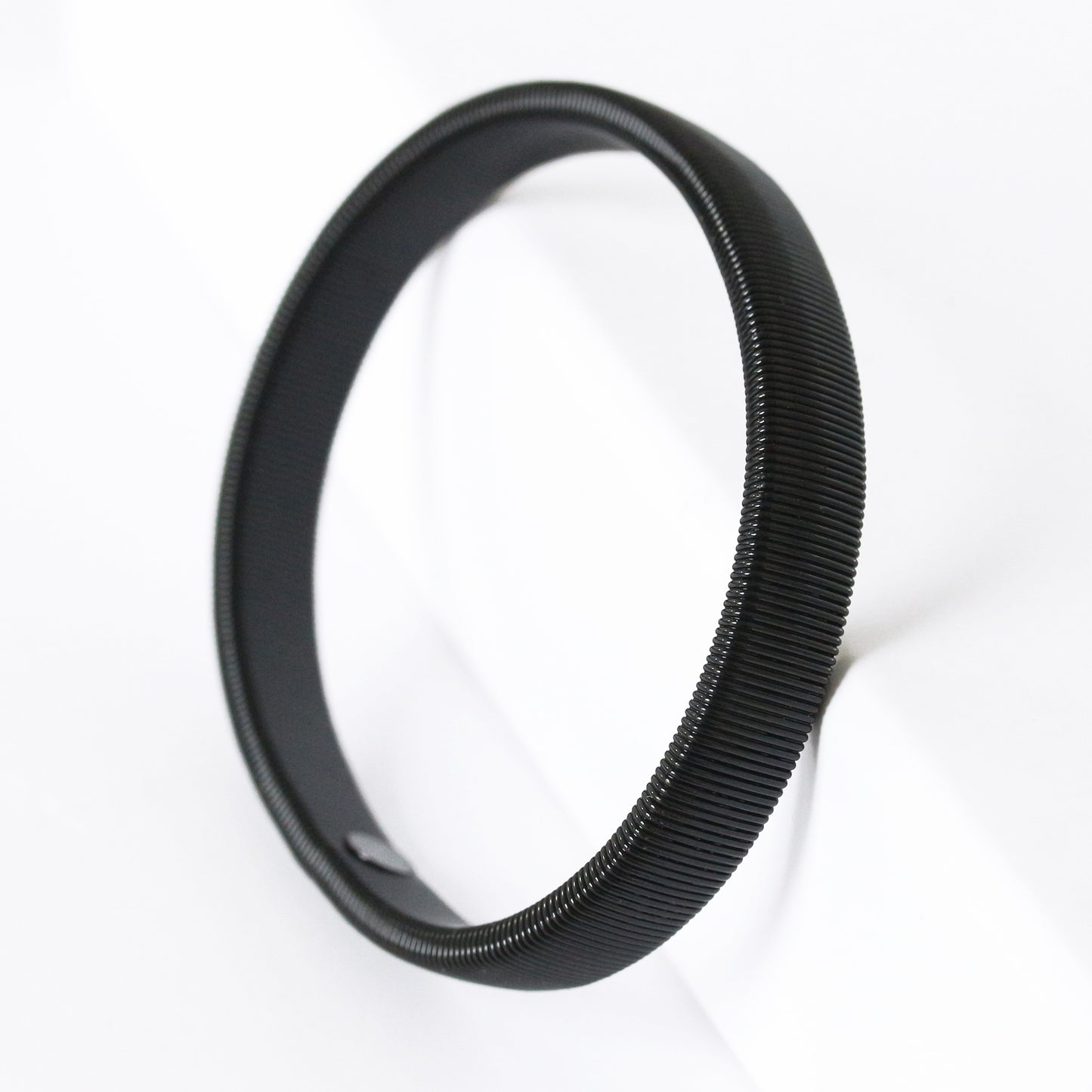 Men's Metal Spring Bangle Armband Elastic Bracelet