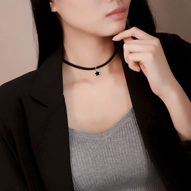 Sier Korean Female Accessories Popular Jewelry Necklaces