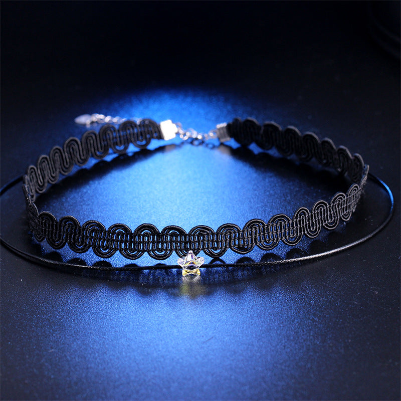 Sier Korean Female Accessories Popular Jewelry Necklaces