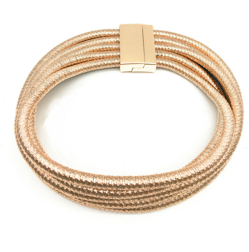Women's Exaggerated Woven For Clavicle Chain Necklaces