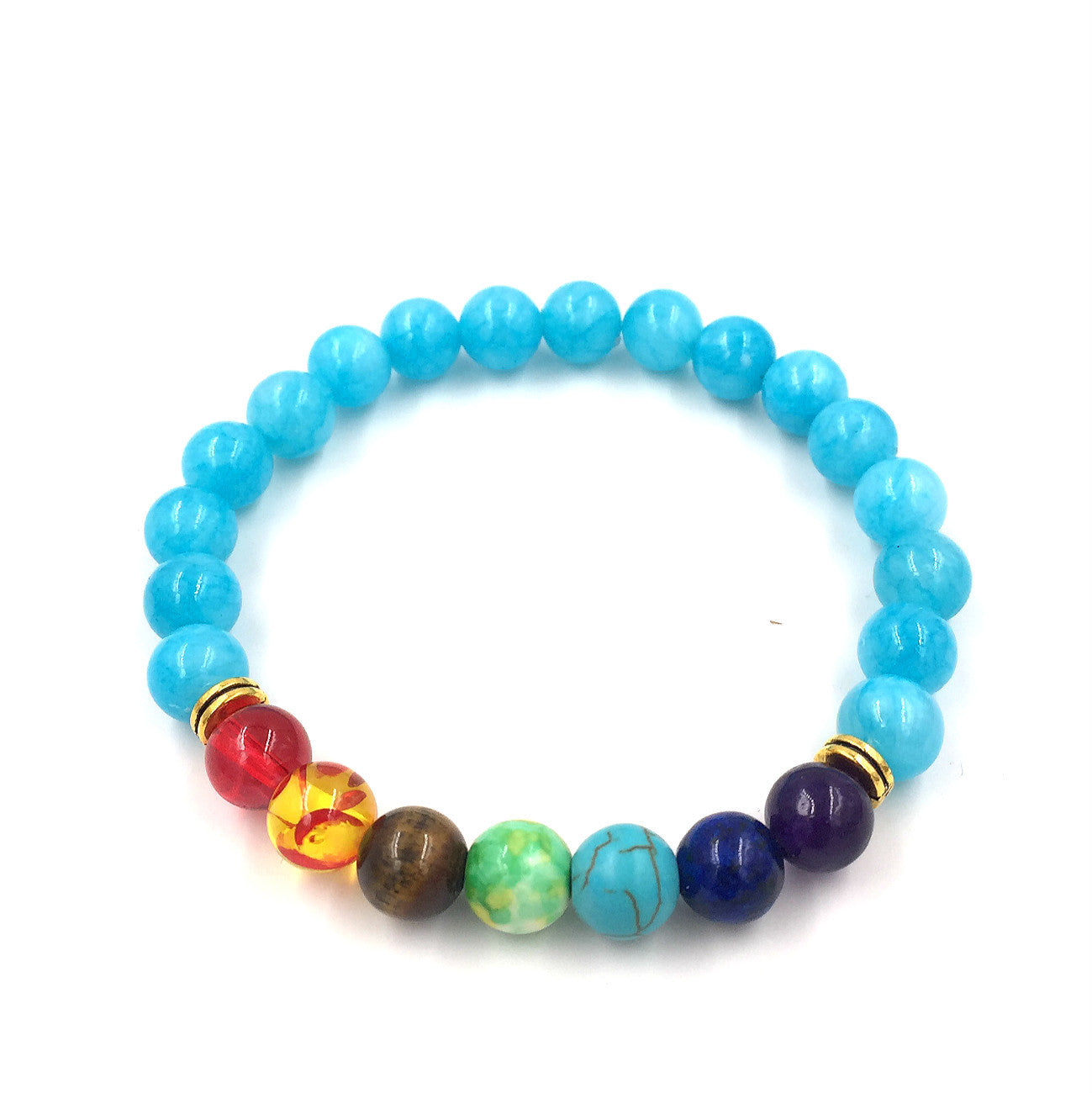 Women's Universe Galaxy Solar System Eight Planets Guard Natural Bracelet