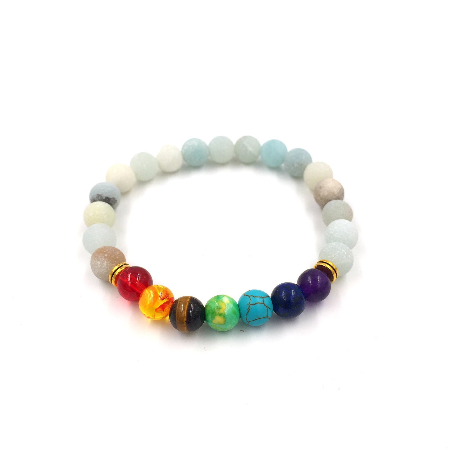 Women's Universe Galaxy Solar System Eight Planets Guard Natural Bracelet