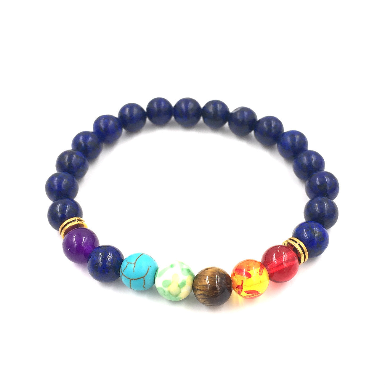Women's Universe Galaxy Solar System Eight Planets Guard Natural Bracelet