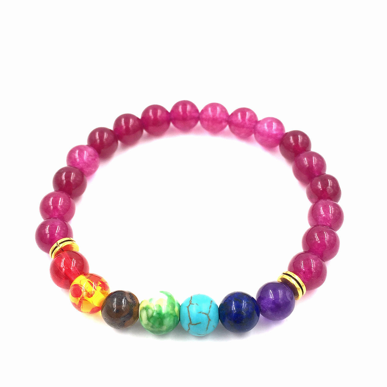 Women's Universe Galaxy Solar System Eight Planets Guard Natural Bracelet