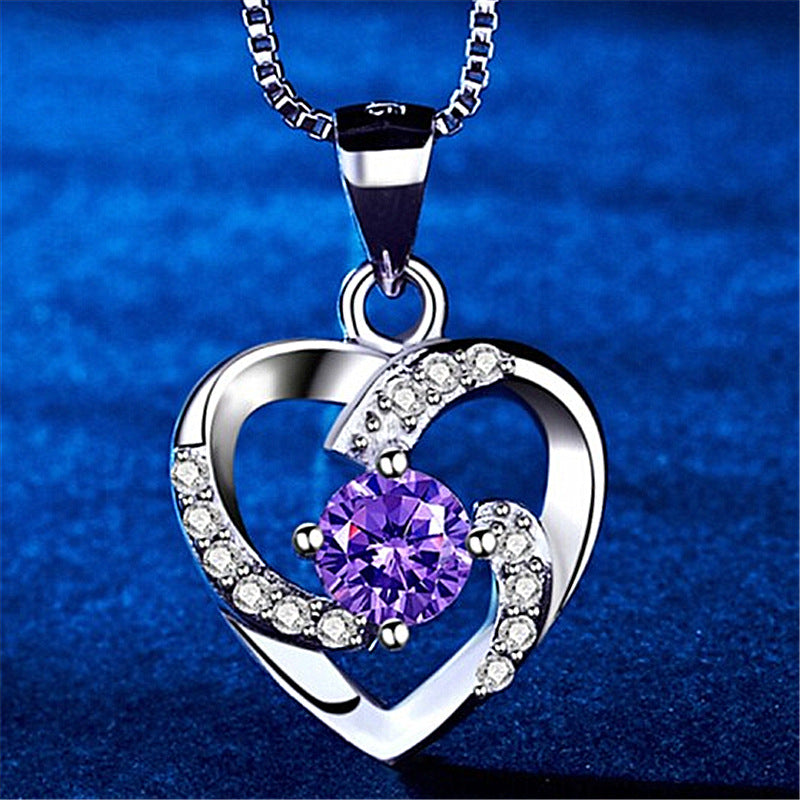 Korean Fashion Sier Female Accessories Couple Pendants