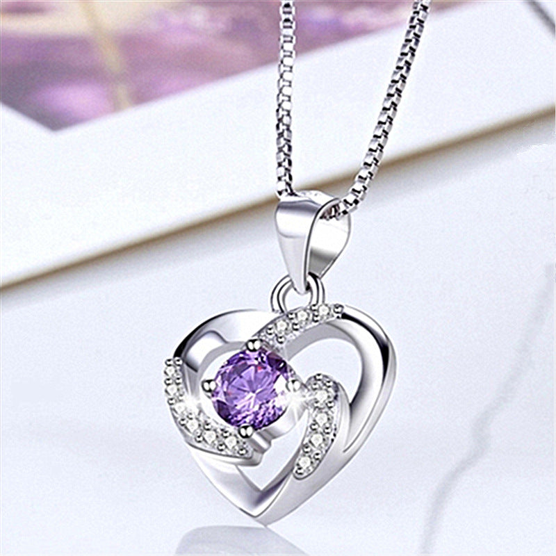 Korean Fashion Sier Female Accessories Couple Pendants