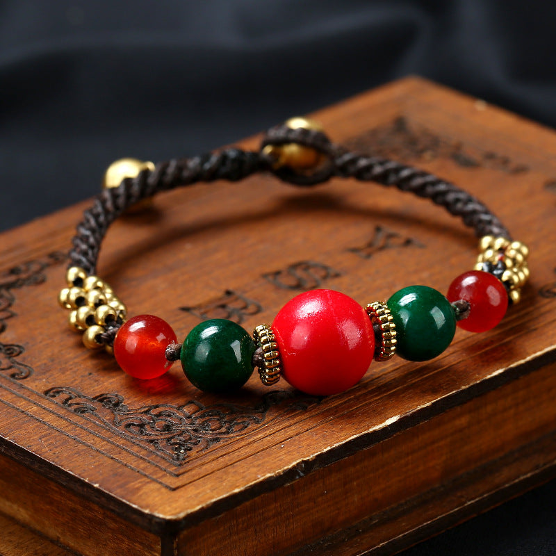 Style Ethnic Jewelry Hand-woven Nepal Beads Bracelets