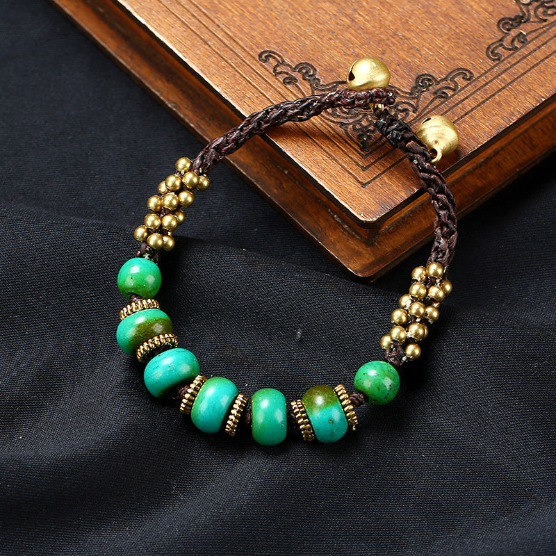 Style Ethnic Jewelry Hand-woven Nepal Beads Bracelets