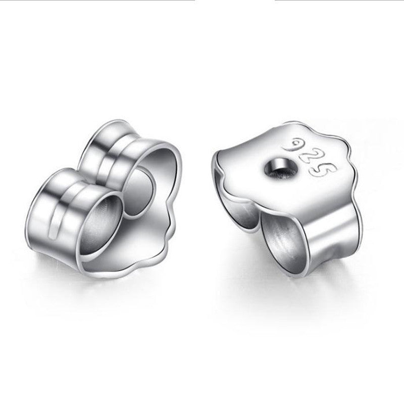 Sier Plating Gold Earplugs Earplug Ear Clip Stud Earrings