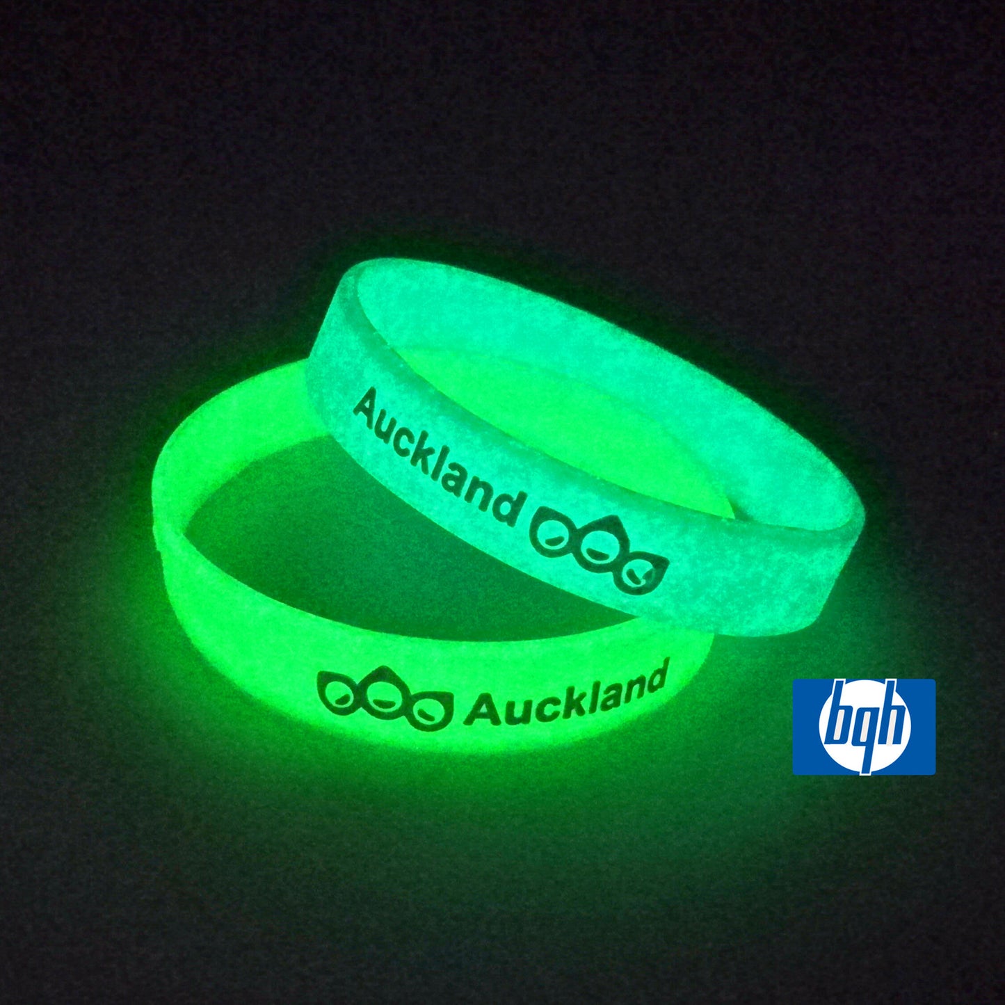 Running Printing Luminous Silicone Fashion Lettering Fluorescent Rubber Wrist Strap Bracelet