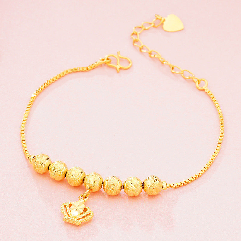 Placer Gold Lucky Bag Key Transfer Bracelets