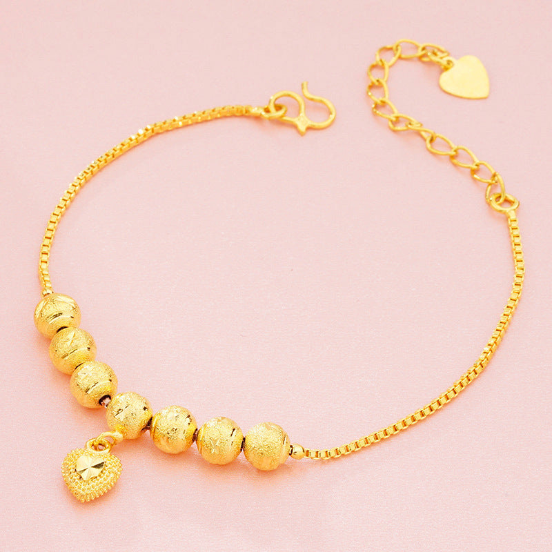 Placer Gold Lucky Bag Key Transfer Bracelets