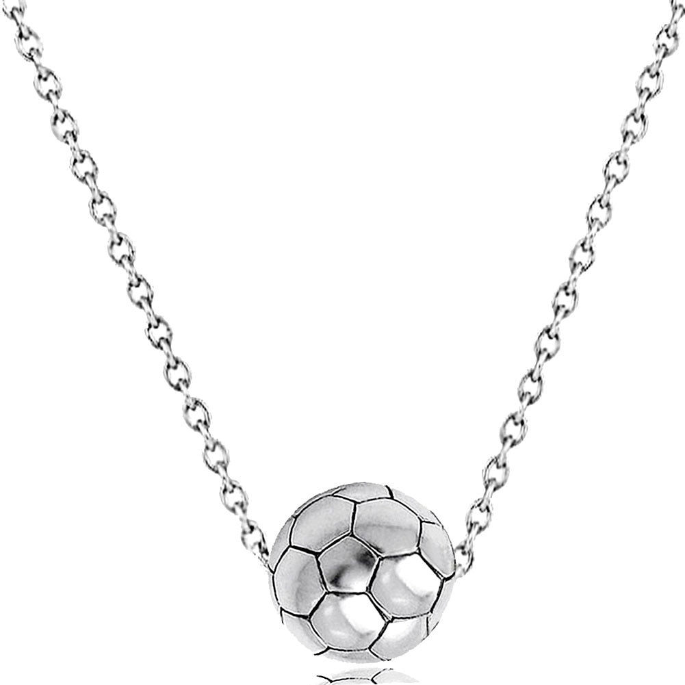 Men's Three-dimensional Basketball Sports Ball Trend Necklaces