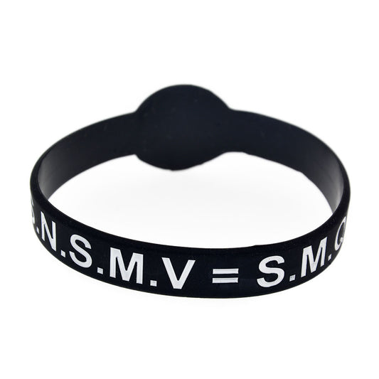 Women's & Men's Silicone Sports Wristband Inspirational Fashion Rubber Bracelet