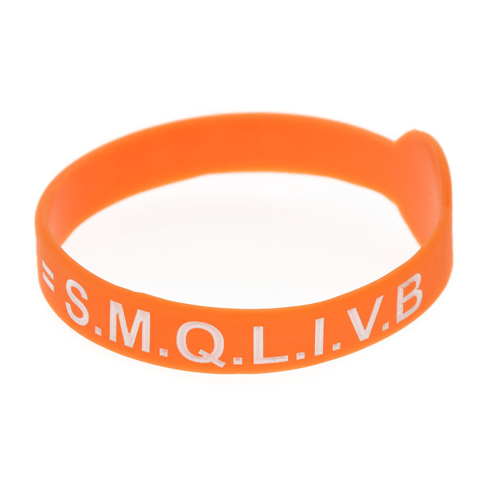 Women's & Men's Silicone Sports Wristband Inspirational Fashion Rubber Bracelet