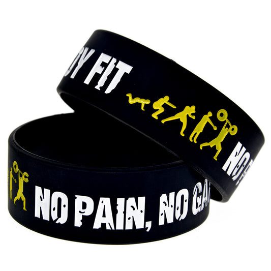 Wrist Strap For Sports Silicone Inspirational Bracelet