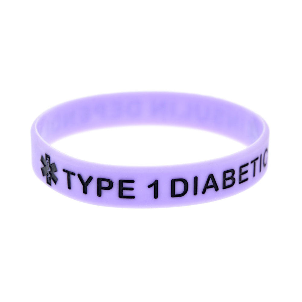 Women's & Men's Silicone Warning Message Adult Size Hand Bracelets