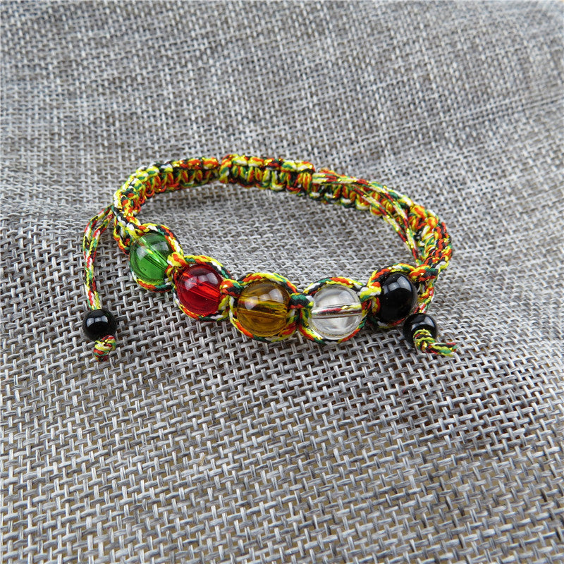 Women's & Men's Hand-woven Colorful Braided Rope Carrying Strap May Dragon Boat Bracelet