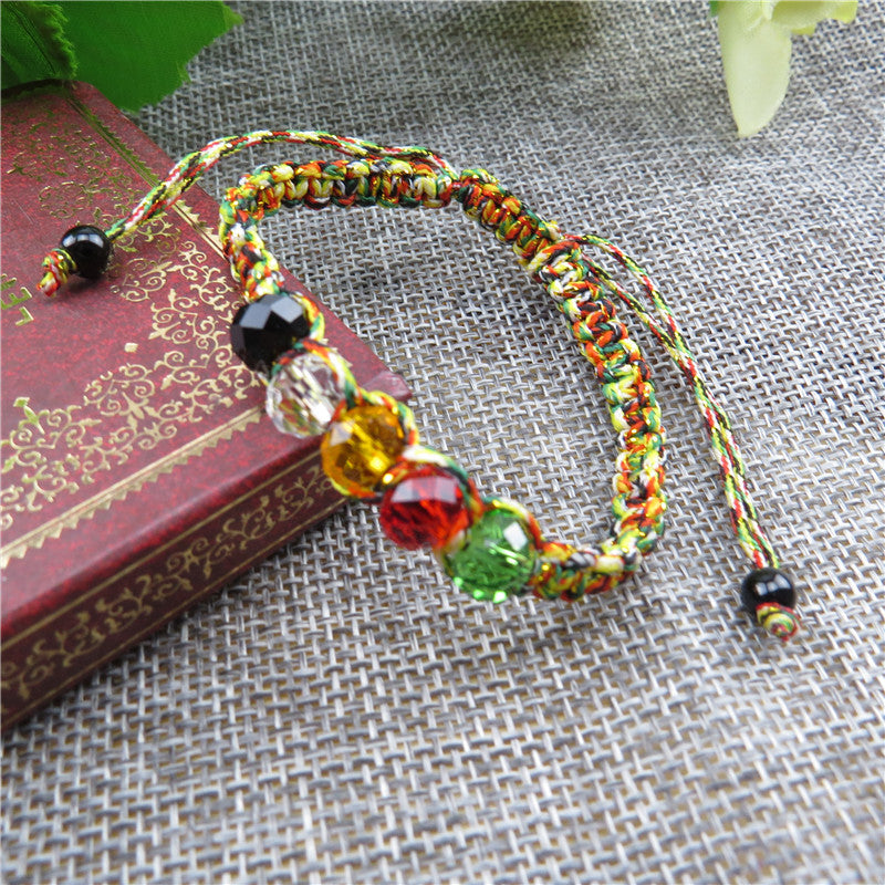 Women's & Men's Hand-woven Colorful Braided Rope Carrying Strap May Dragon Boat Bracelet
