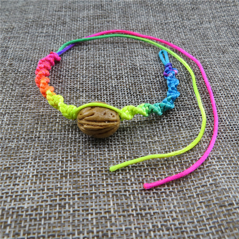 Women's & Men's Hand-woven Colorful Braided Rope Carrying Strap May Dragon Boat Bracelet