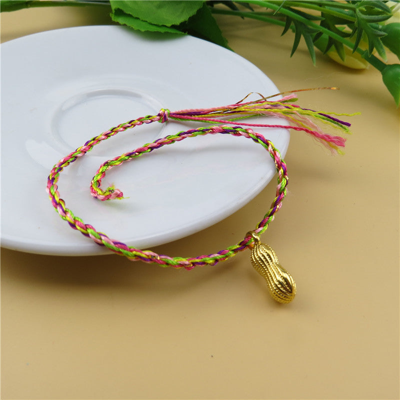 Women's & Men's Hand-woven Colorful Braided Rope Carrying Strap May Dragon Boat Bracelet