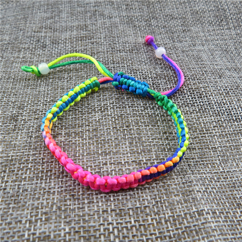 Women's & Men's Hand-woven Colorful Braided Rope Carrying Strap May Dragon Boat Bracelet