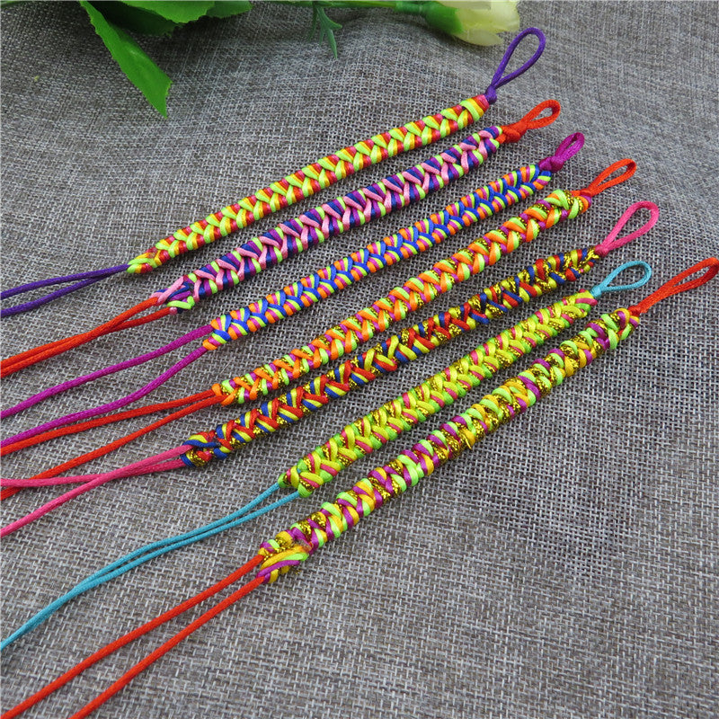 Women's & Men's Hand-woven Colorful Braided Rope Carrying Strap May Dragon Boat Bracelet