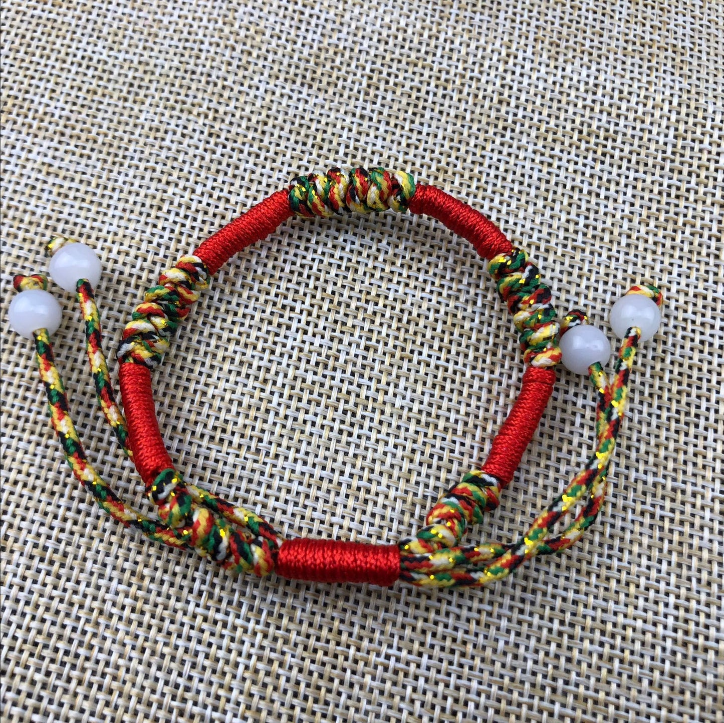 Women's & Men's Hand-woven Colorful Braided Rope Carrying Strap May Dragon Boat Bracelet