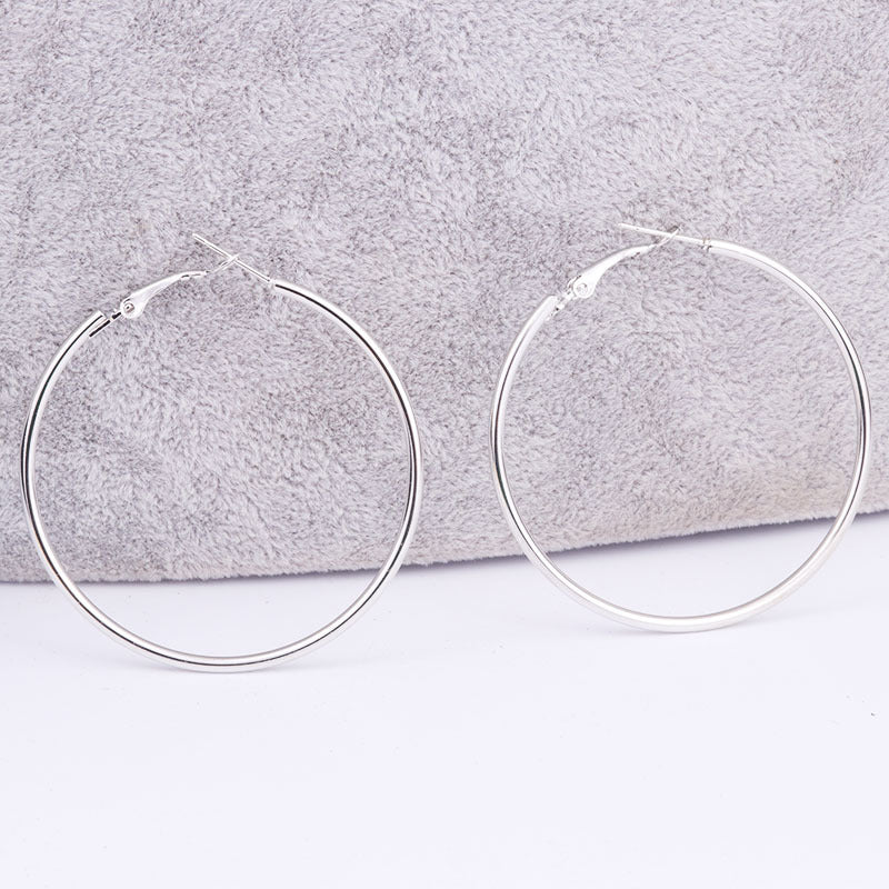 Fashion Simple Classic Exaggerated Ear Hoop Earrings