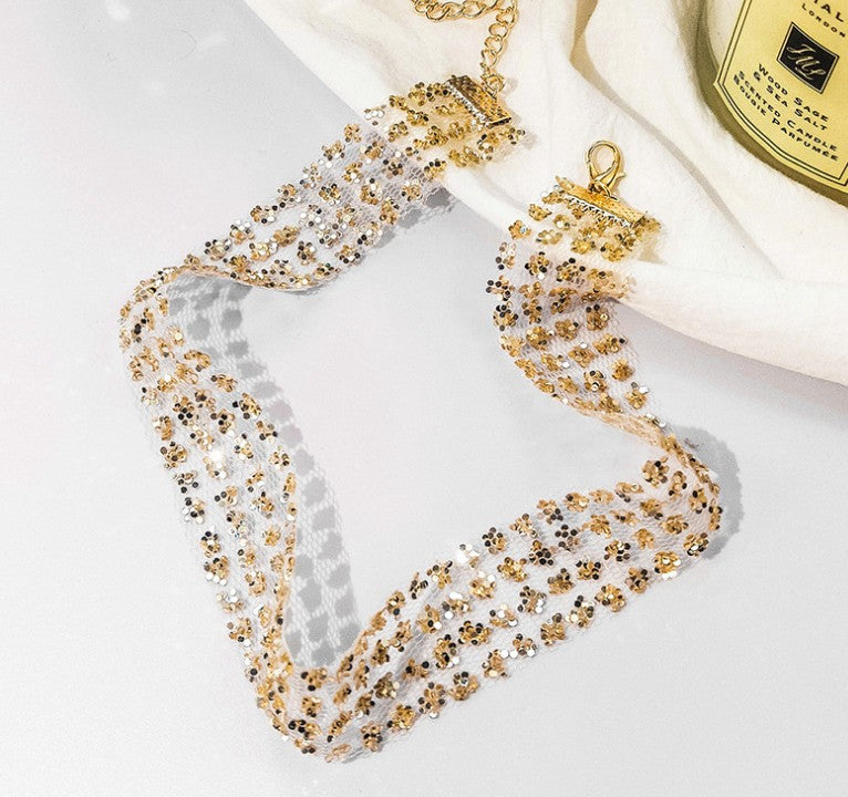 Gold Sexy Invisible Clavicle Chain Female Necklaces