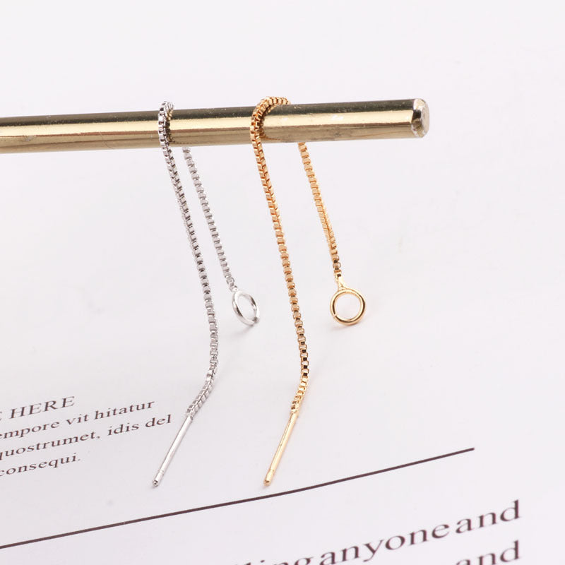 Color Retention Auricular Needle Material Thin Chain Minimalist Ear Line