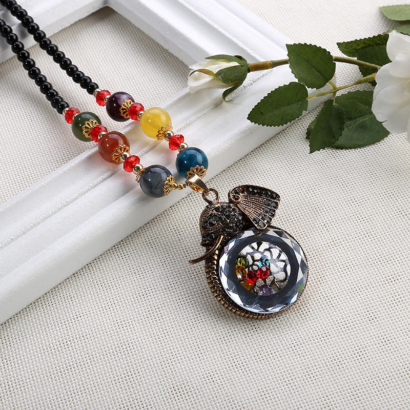 Casual Bohemian Ethnic Style Vintage Clothing Necklace