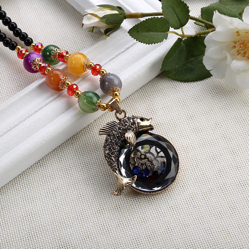 Casual Bohemian Ethnic Style Vintage Clothing Necklace