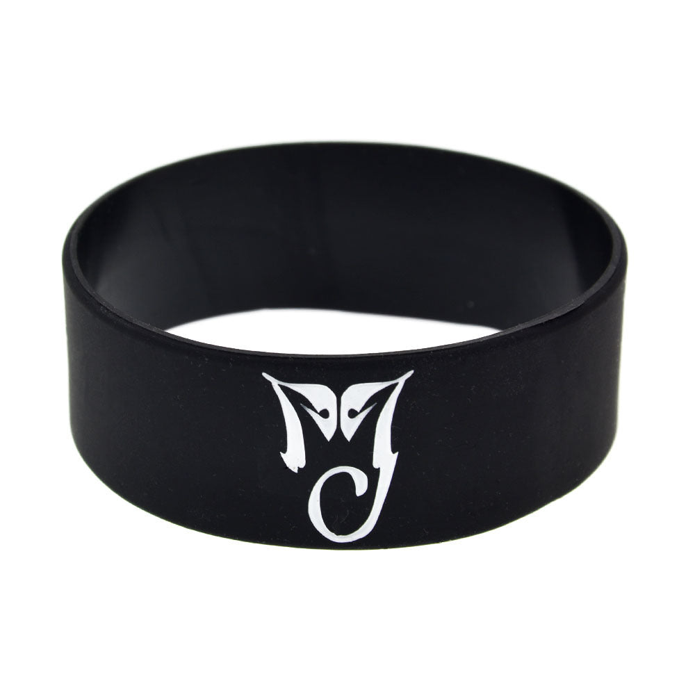 Attractive Silicone Jackson Hand Strap Wide Bracelets