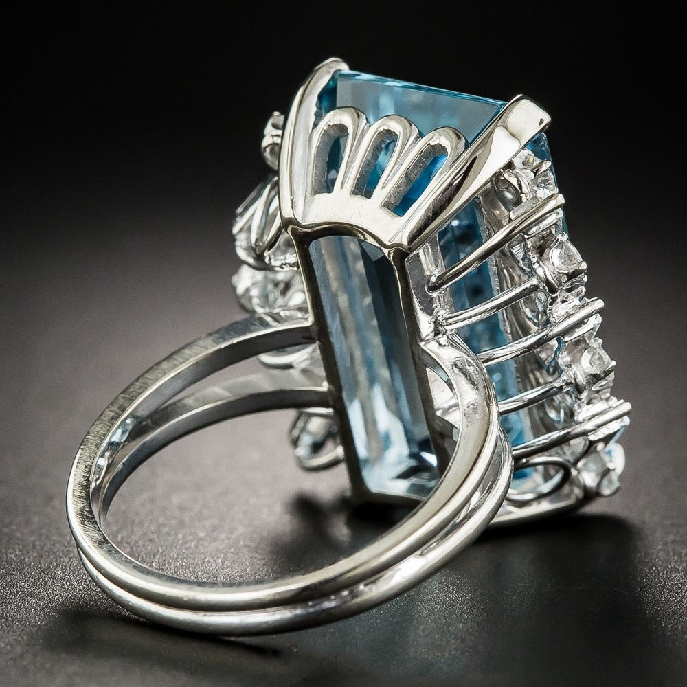 Slouchy Luxury Topaz Engagement Sapphire Hand Rings