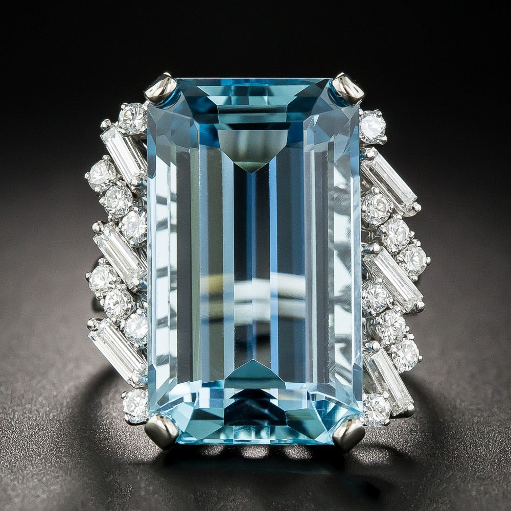 Slouchy Luxury Topaz Engagement Sapphire Hand Rings