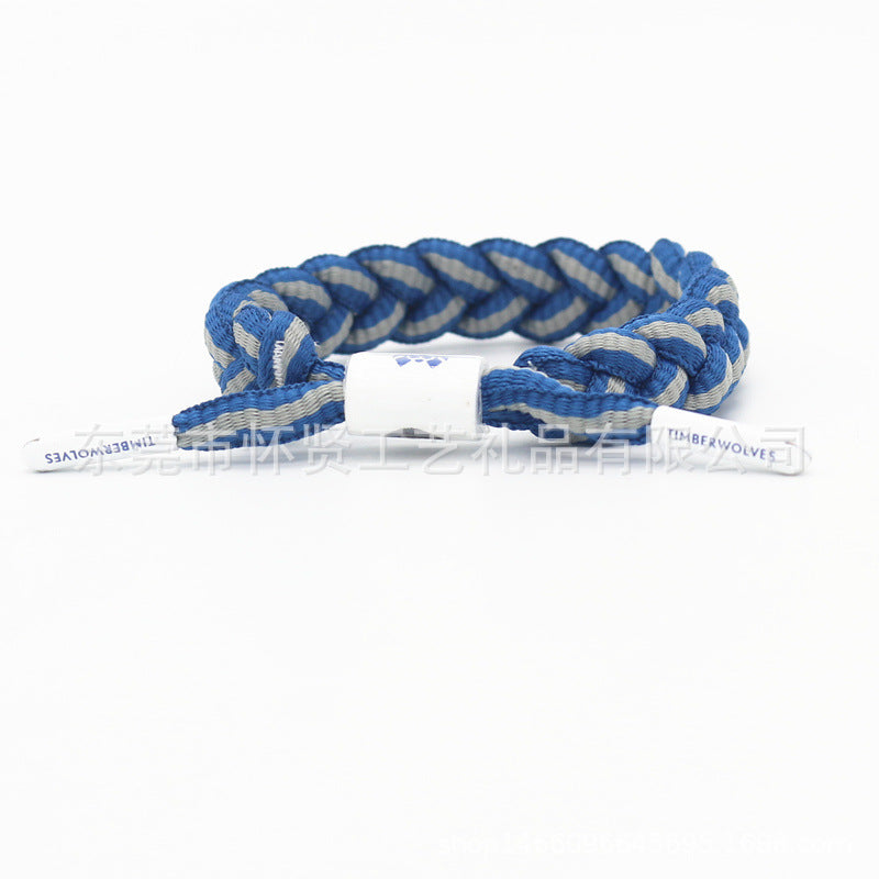 Star Shoelace Braided James Curry Kobe Durant Bracelets