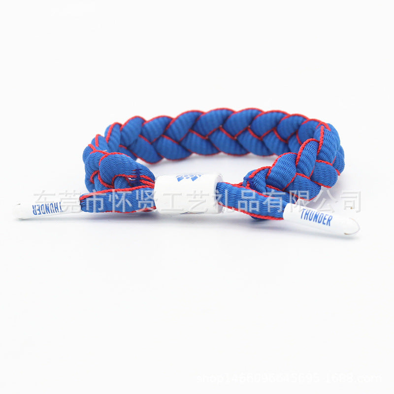 Star Shoelace Braided James Curry Kobe Durant Bracelets